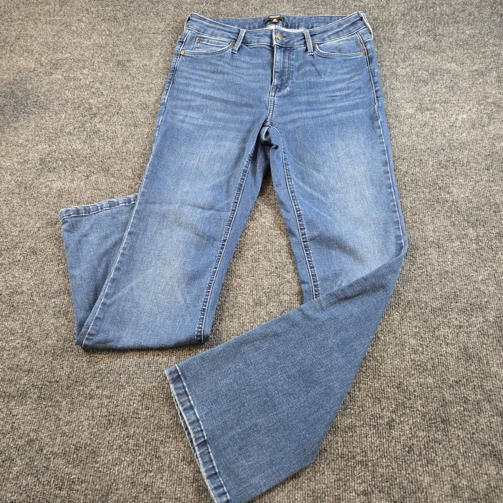 Simply Vera Vera Wang Mid Rise Bootcut Jeans Blue Denim Womens Size 6R BohoChic